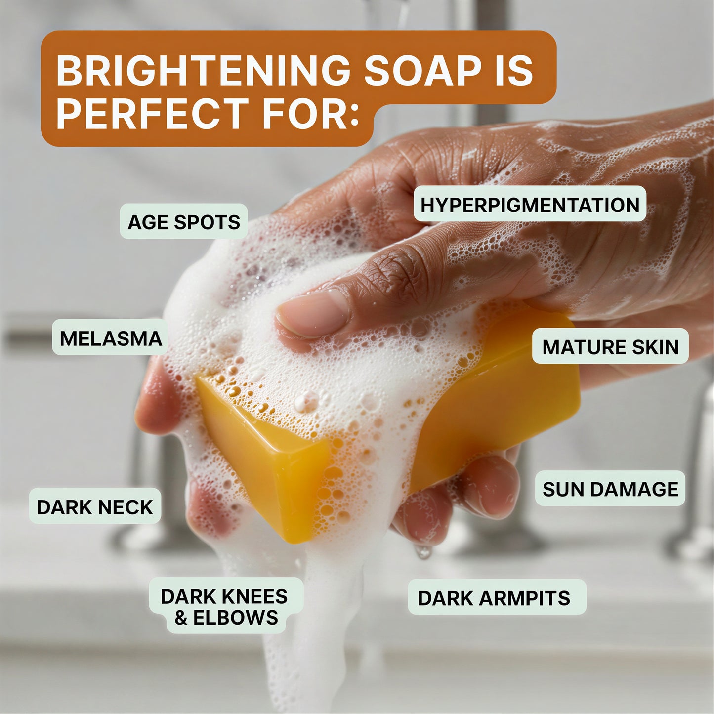 Alpha-Arbutin + Vitamin C Brightening Bar