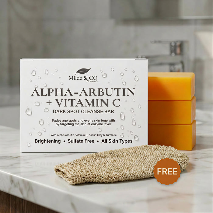 Alpha-Arbutin + Vitamin C Dark Spot Brightening Bar