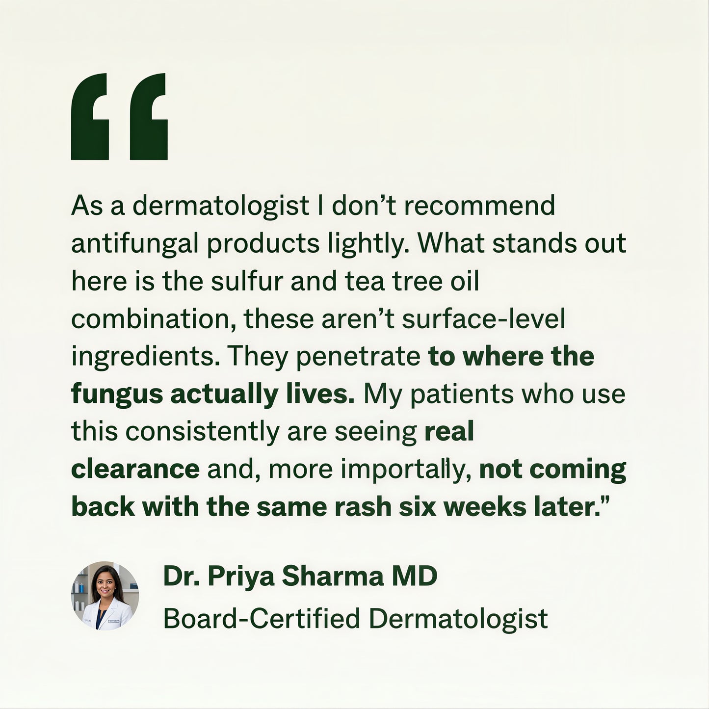 Clinical Antifungal Soap
